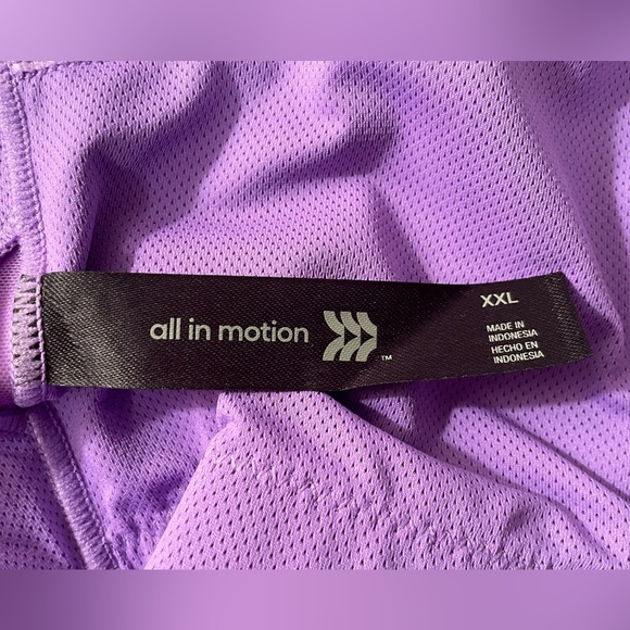 All In Motion Sports Bra Size XXL Purple - Picture 9 of 10
